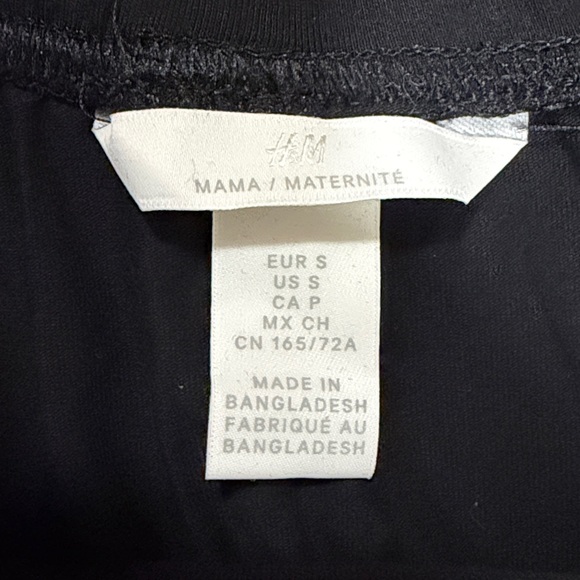 H&M Mama Lightweight Maternity Pencil Skirt, Black, sz S - Picture 4 of 10